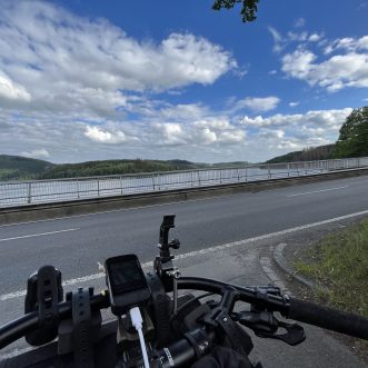Fahrt zum Taunus Bikepacking: von Ibbenbüren bis Wenden
